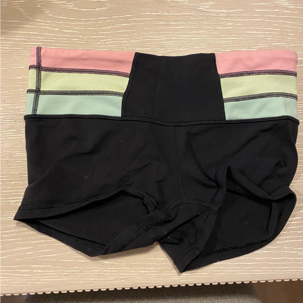 Vintage Rare Lululemon Reversible Biker Shorts